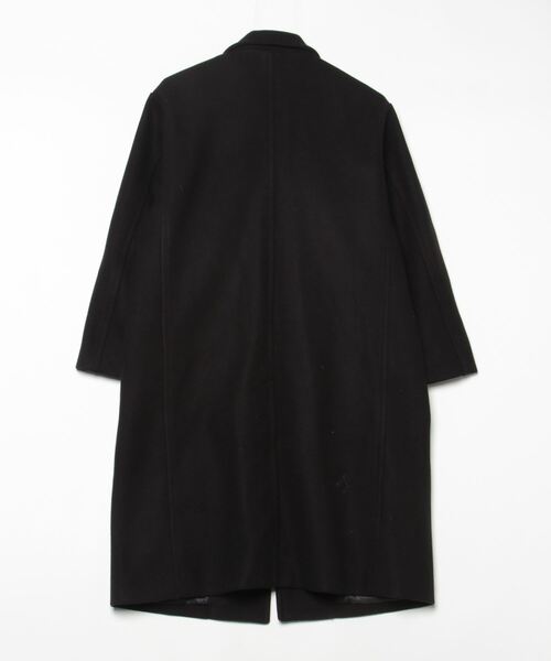 niko and…（ニコアンド） チェスターコート MEDIUM ブラック メンズ