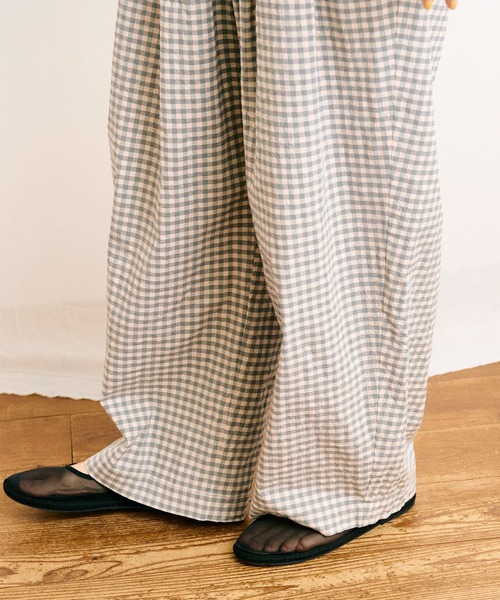 fig L London Carol pants ホワイト fig London（フィグロンドン）の「Carol pants（その他パンツ