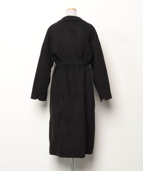 「URBAN RESEARCH」 チェスターコート 36 ブラック レディース_画像2