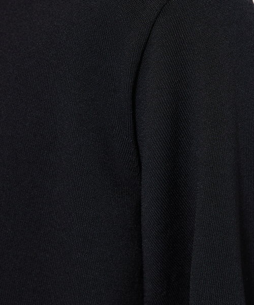 qualite（カリテ） tシャツ レーヨンストレッチボートネックニット