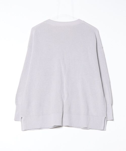 「Eprouve」 ニットカーディガン M グレー レディース_画像2