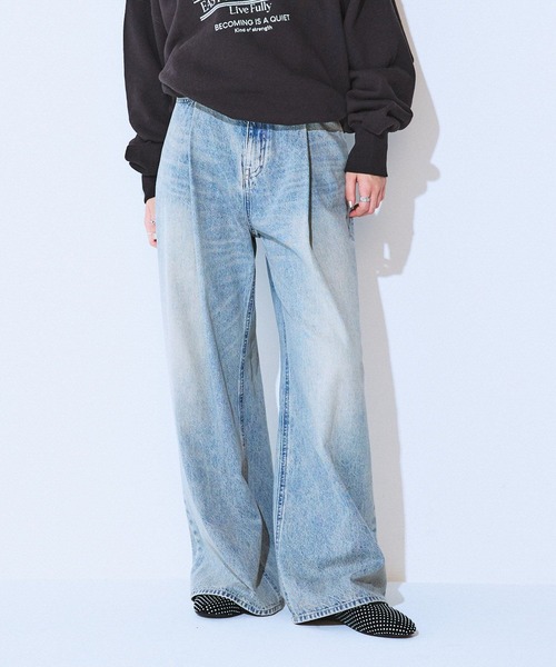 JEANASIS ジーンズ デニム デニムパンツ カラータックデニム
