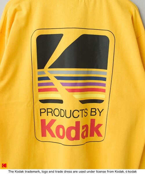 KODAK★コダックピープルズビックロゴ半袖Ｔシャツ♪ coen tシャツ 「Kodak/コダック」ロゴアイコンプリントロングT