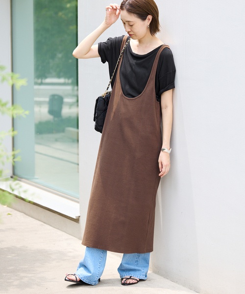 SLOBE IENA｜《WEB限定/追加予約》FLOWER PRINT ワンピース