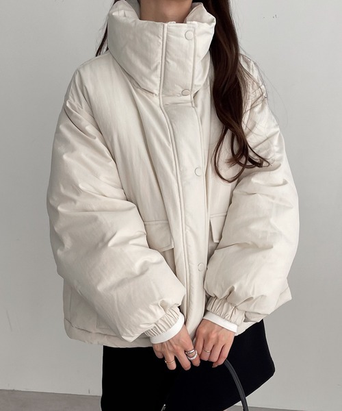 「andme」 ジャケット L アイボリー レディース_画像9