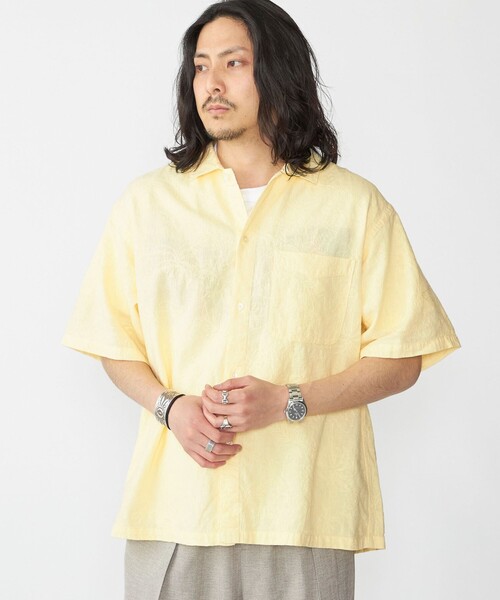SHIPS インディアンシャツ 新品未使用 SHIPS シャツ SHIPS: インディアン エンブロイダリー コットン