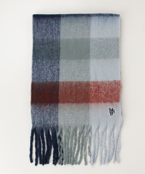 My Sugar Babe（マイシュガーベイブ） check logo muffler : ZOZOTOWN