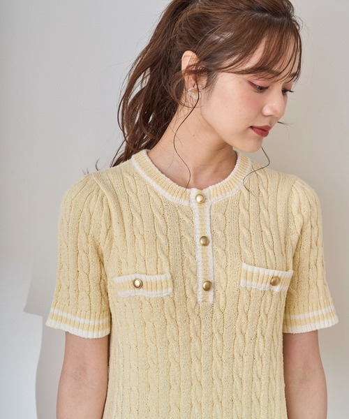 31 Sons de mode ワンピース ケーブルミニワンピース : ZOZOTOWN