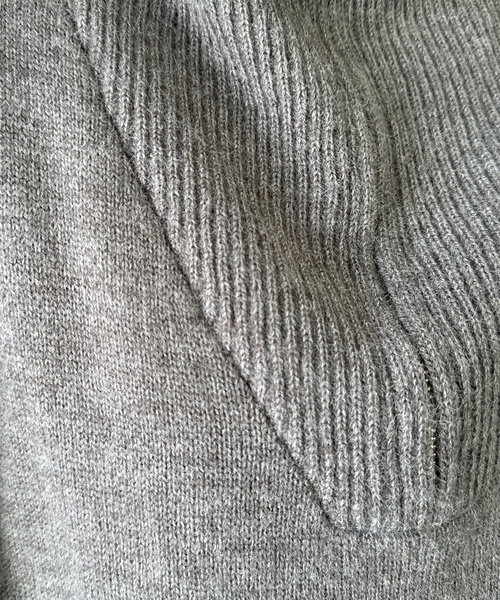 「un dix cors」 ニットワンピース FREE ブラック レディース_画像2