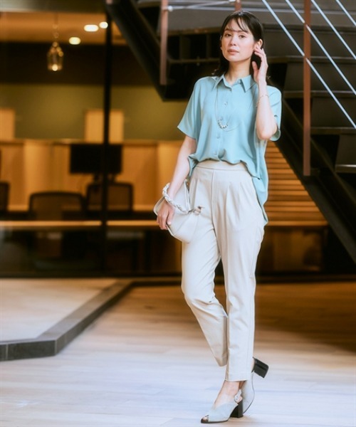 7days Life Styling ブラウス シャツ 夏 半袖 レディース : ZOZOTOWN