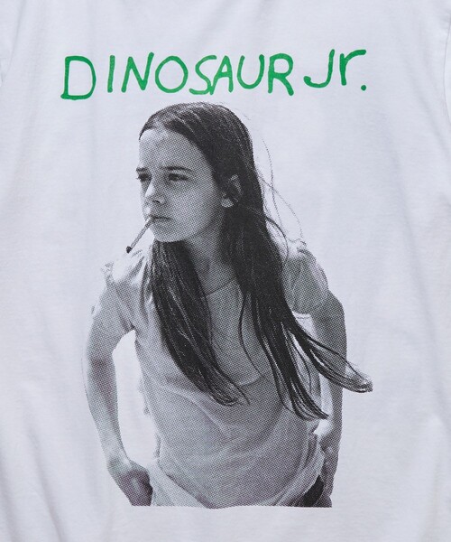 フリークスストア別注 ダイナソーJr. Tシャツ Mサイズ Dinosaur Jr. GREENMIND クルーネックバンドTシャツ｜フリークス