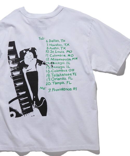 FREAK'S STORE tシャツ Dinosaur Jr. GREENMIND TEE メンズ