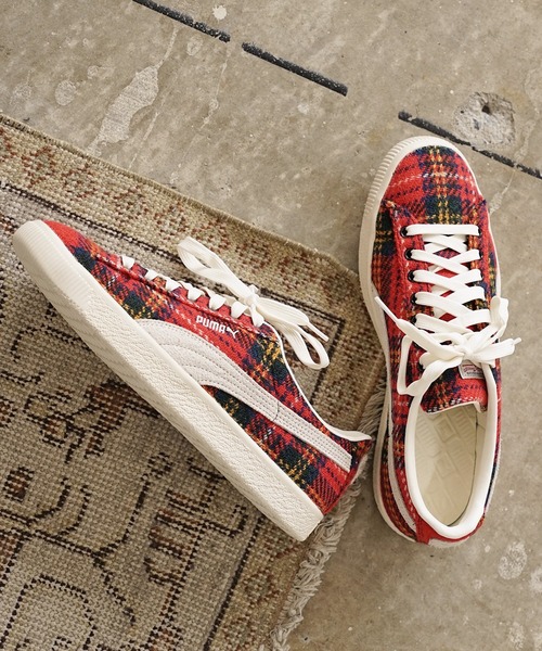 PUMA スニーカー PUMA/プーマ HARRIS TWEED チェック ローテク