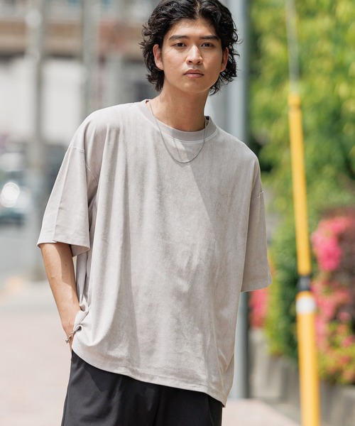 RAGEBLUE（レイジブルー） tシャツ カットスウェード/ビッグシルエット