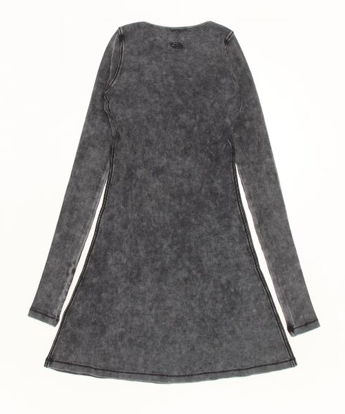 DIESEL 「DIESEL」 長袖ワンピース X-SMALL ブラック レディース