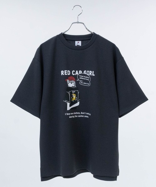RED CAP GIRL tシャツ 「a-r」「RedCapGirl/レッドキャップ