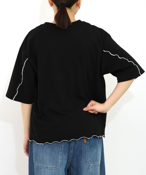 ScoLar tシャツ 152706：スカラープラネット柄 メロウステッチ