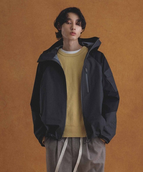 ADAM ET ROPE'（アダムエロペ） ジップアップブルゾン S グレー系