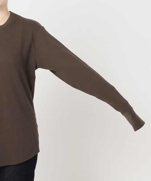 Hanes tシャツ HANES/ヘインズ SLOBE別注 WAFFLE 2パック