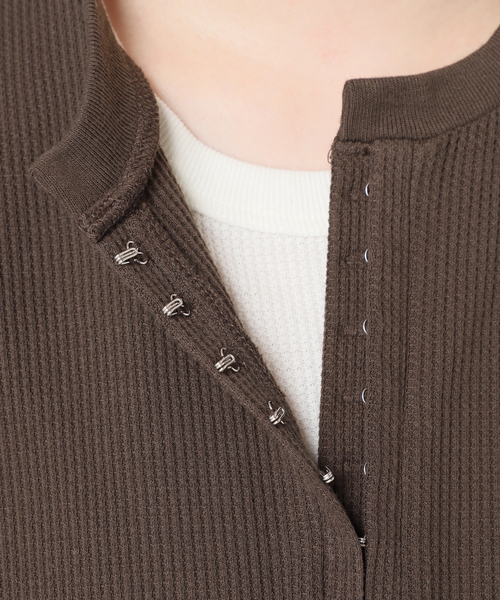 【美品】HANES/ヘインズ SLOBE別注 WAFFLE 2パックカットソー SLOBE IENA（スローブイエナ）の「【Hanes / ヘインズ】SLOBE