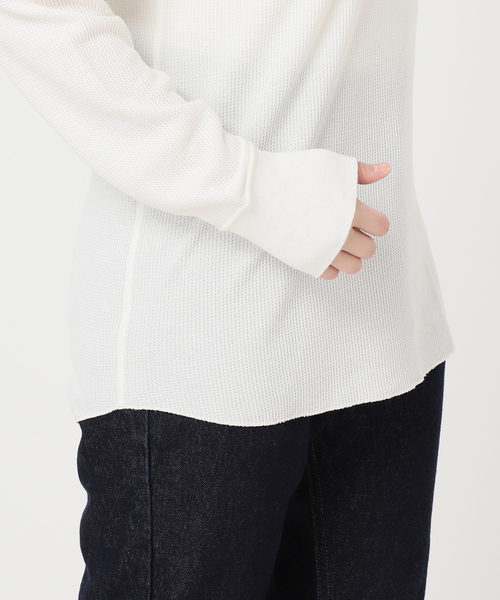 Hanes tシャツ HANES/ヘインズ SLOBE別注 WAFFLE 2パック