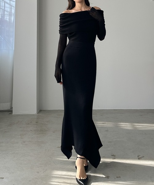 「Louere」 長袖ニット LARGE ホワイト レディース_画像5