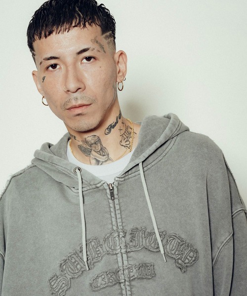Subciety パーカー Double zip hoodie メンズ レディース