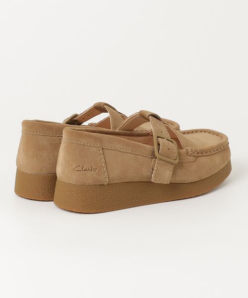 Clarks ブラウン デッキシューズ Clarks デッキシューズ モカシン WallabeeEVOBar / ワラビー