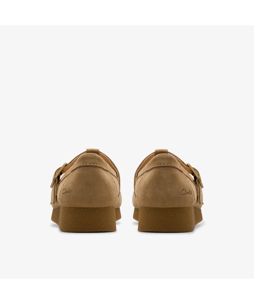 Clarks ブラウン デッキシューズ Clarks デッキシューズ モカシン WallabeeEVOBar / ワラビー