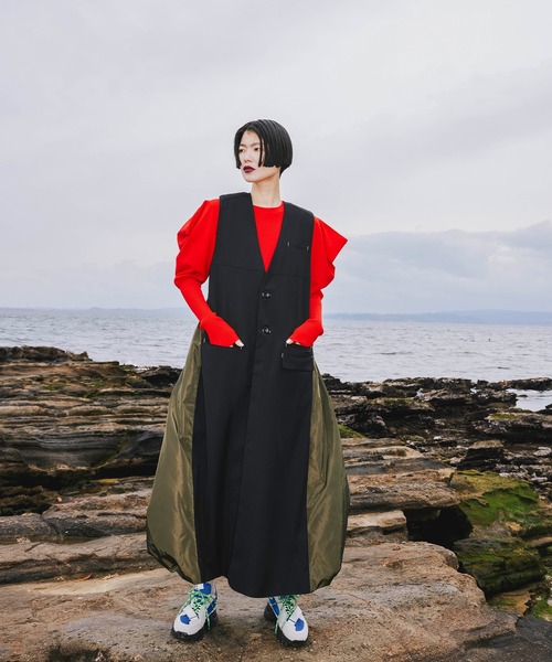 ommo ニット OMMO（オーエムエムオー） ニット セーター PUFF SLEEVE KNIT TOP