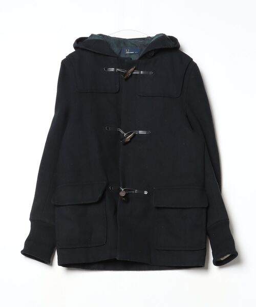 Fred Perry フレッドペリー 大きいサイズ　 ダッフルコート　XL FRED PERRY（フレッドペリー） ダッフルコート L ブラック メンズ