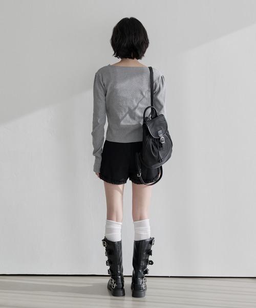 「UNE MANSION」 カーディガン SMALL ブラック レディース