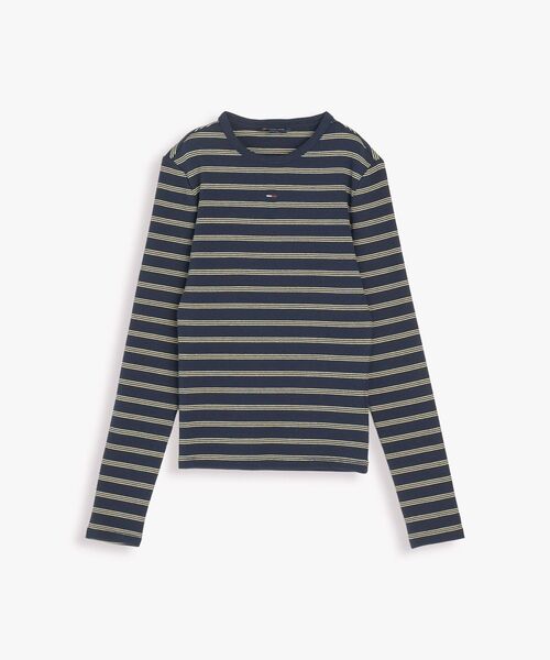 TOMMY JEANS（トミー・ジーンズ） tシャツ スリムエッセンシャルロング