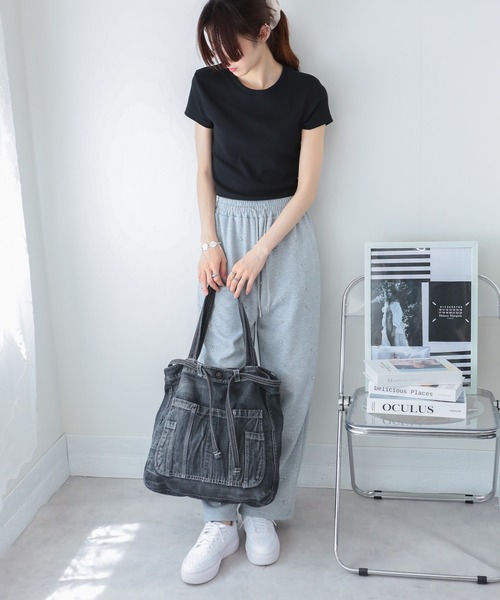 pumpkin port（パンプキンポート） トートバッグ BIGサイズデニム