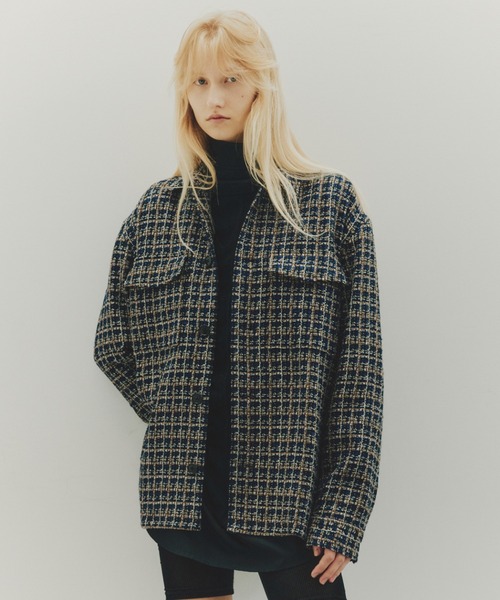 Juha（ユハ） ブルゾン アウター SUMMER TWEED JACKET メンズ