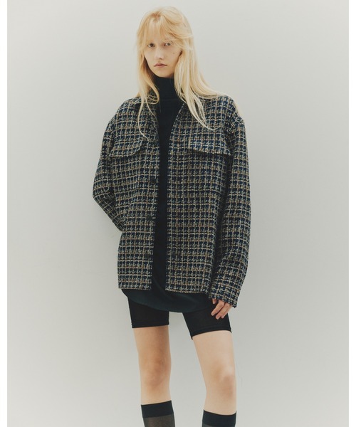 Juha（ユハ） ブルゾン アウター SUMMER TWEED JACKET メンズ