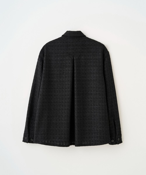 ジャケット・アウター JUHA FANCY TWEED NO-COLLAR JACKET 25AW Juha（ユハ） ブルゾン アウター SUMMER TWEED JACKET メンズ