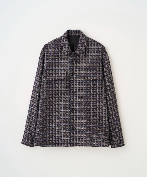 Juha（ユハ） ブルゾン アウター SUMMER TWEED JACKET メンズ