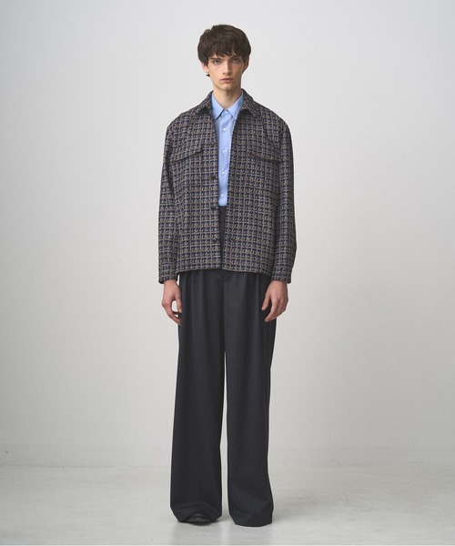 Juha（ユハ） ブルゾン アウター SUMMER TWEED JACKET メンズ