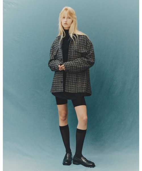 Juha（ユハ） ブルゾン アウター SUMMER TWEED JACKET メンズ