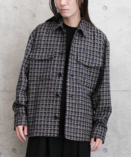 Juha（ユハ） ブルゾン アウター SUMMER TWEED JACKET メンズ