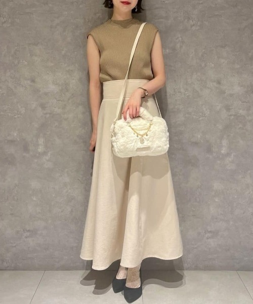 Maison de FLEUR（メゾンドフルール） ボストンバッグ チャーム付き