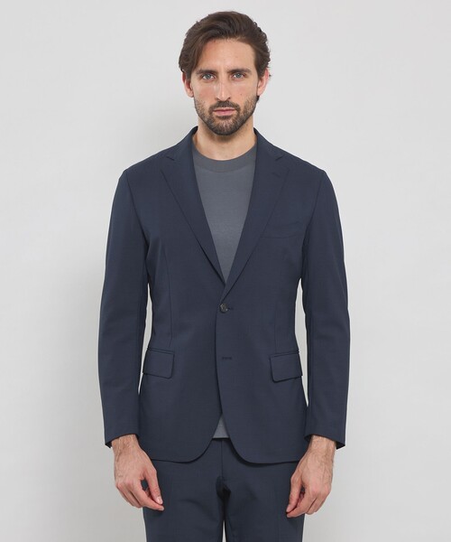 ジャケット テーラードジャケット 「BREASY JACKET」2WAYストレッチ千鳥セットアップジャケット メンズの画像