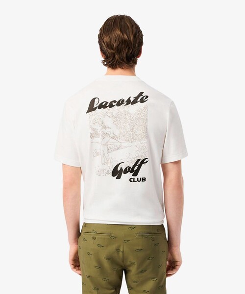 LACOSTE SPORT ラコステ スポーツ ゴルフ メンズ 春夏用 M〜L LACOSTE（ラコステ） tシャツ ラコステゴルフウルトラドライバック