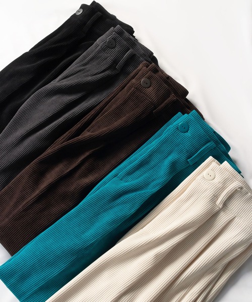 me+em select（ミームセレクト） スラックス SMALL ブラック