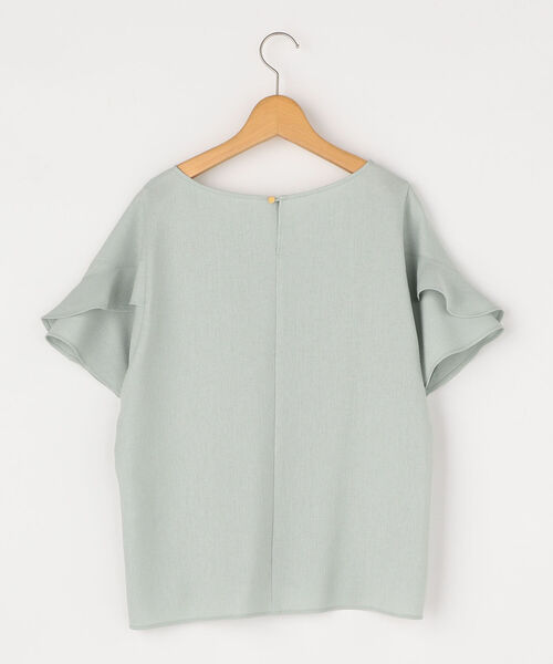 「NOLLEY'S」 半袖ブラウス 36 カーキ レディース_画像2