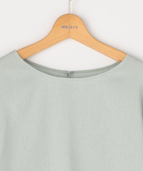 「NOLLEY'S」 半袖ブラウス 36 カーキ レディース_画像5