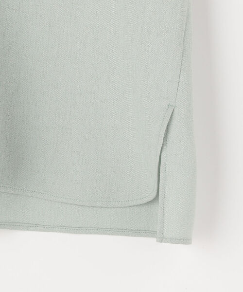 「NOLLEY'S」 半袖ブラウス 36 カーキ レディース_画像6