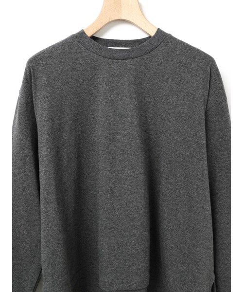 MARMARMAR ワイド コットン 長袖シャツ グレー レディース マーマーマー【中古】6-0115M∞ MARMARMAR（マーマーマー） tシャツ ロングスリーブTシャツ レディース