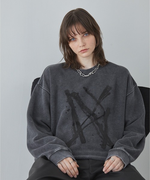 Spielio トレーナー スウェット 「Spielio」Cracked foil sweatshirt